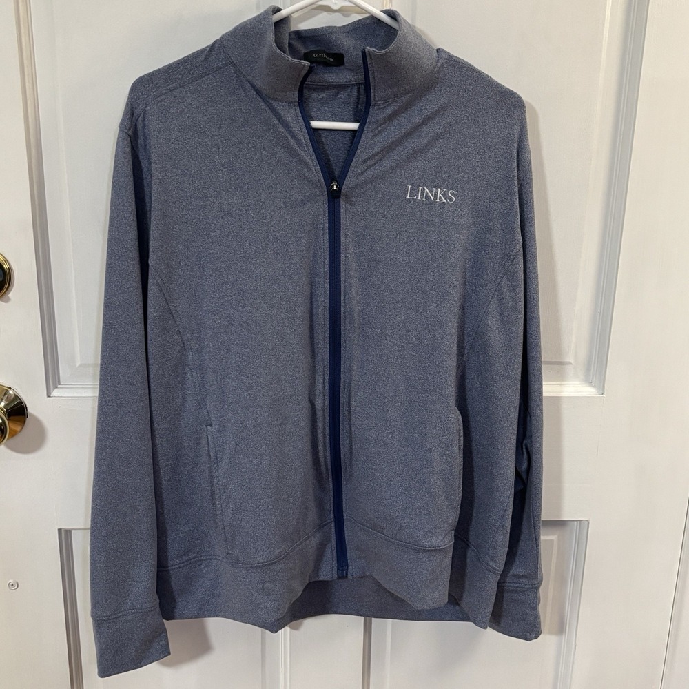 Turtleson Full Zip LINKS Men's XL‎